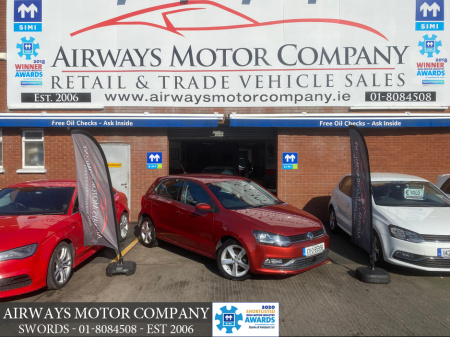 2017 Volkswagen Polo COMFORT LINE * 1.2 * AUTOMATIC * SATNAV * REV CAM * AIRCON * ALLOYS * FOGS €12,995