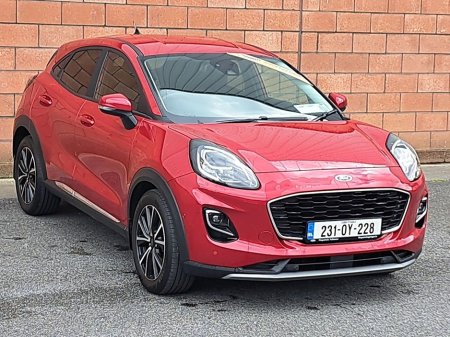2023 Ford Puma Titanium Model Mild Hybrid Ecoboost 1.0 Turbo Petrol 120 bhp.