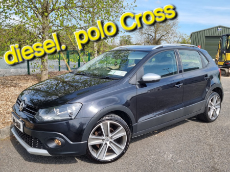 2012 Volkswagen Polo 2012 VOLKSWAGEN POLO CROSS DIESEL 1.2L €4,990