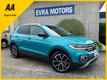 2021 Volkswagen T-Cross FIRST EDITION AUTOMATIC 1.0 PETROL //LOW MILES//KEYLESS ENTRY//REVERSE CAMERA//BLIND SPOT WARNING//ADAPTIVE CRUISE CONTROL//