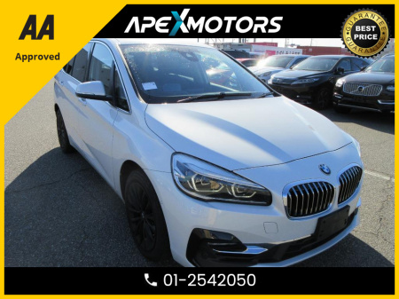 2019 BMW 2 Series Gran Tourer FINANCE ARRANGED * 2.0 DIESEL AUTO  * 7-SEATER * FULL BLACK LEATHER * AA APPROVED * 101 SAFETY CHECKLIST * AUTOMATIC (DSG) * IMMACULATE * HEATED SEATS * COLOUR REVERSE CAMERA * LOW LOW KMS *01-2542050 €23,949