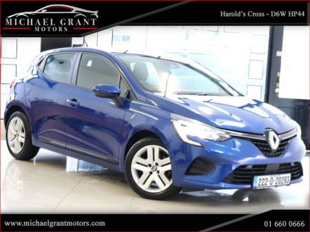 2022 Renault Clio AUTOMATIC 1.0 PETROL DYNAMIQUE TCe90 CVT / 1 OWNER / IRISH CAR