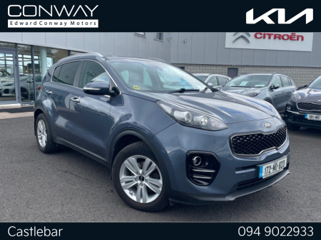 2017 Kia Sportage 1.7 PLATINUM 5DR €17,500