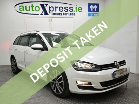 2016 Volkswagen Golf 1.2 TSI Estate ANNIVERSARY EDITION Automatic, Reversing camera €14,500
