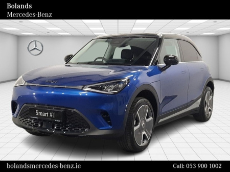 2024 Smart #1 *Deposit Taken* Pro Plus Model - 66KW/H, 420 km range WLTP testing €27,950