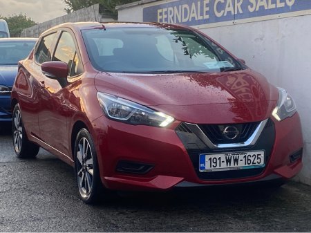 2019 Nissan Micra 1.0 SV 5DR  NCT 03/27  Full Service History Air Con €9,750