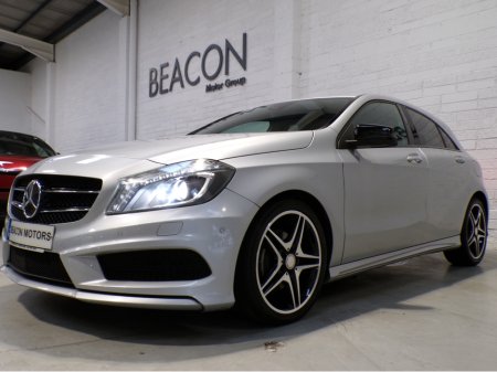 2013 Mercedes-Benz A Class *AMG NIGHT EDITION*47,000 MILES*AUTO*AMG SPORT SEATS*AMG BODY-STLING*XL MEDIA*FULL SAFETY PACK*RADAR ASSIST*LANE ASSIST*RADAR ASSIST*LANE ASSIST*ADAPTIVE CRUISE CONTROL*PADDLE SHIFT GEARBOX* €13,900