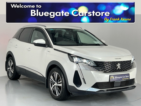 2021 Peugeot 3008 FL ALLURE 1.6 PHEV 225**NEW NCT**DIGITAL DASH**TOUCH SCREEN MEDIA DISPLAY**SATNAV**APPLECARPLAY/ANDROID AUTO**REVERSE CAMERA**HALF CLOTH HALF LEATHER INTERIOR**18INCH ALLOYS**FINANCE AVAILABLE** €25,995