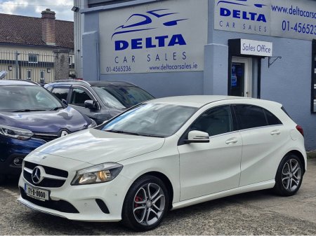 2017 Mercedes-Benz A Class A180D SE 1.5D 110BHP AUTOMATIC NCT 08/27 FINANCE AVAILABLE @ €67 PER WEEK 2 KEYS/ FULL CREAM LEATHER/ HEATED SEATS/ REVERSE CAMERA/ MERCEDES COMMAND/ HISTORY CHECKED
