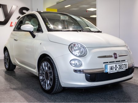 2014 Fiat 500 1.2 LOUNGE 69BHP 3DR €8,950