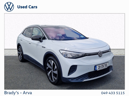 2021 Volkswagen ID.4 PRO 150 KW 1ST 20 5DR AUTO €22,950