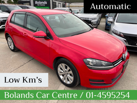 2014 Volkswagen Golf AUTOMATIC 1.2 TSI 5DR MODEL www.bolandscarcentre.ie €11,900