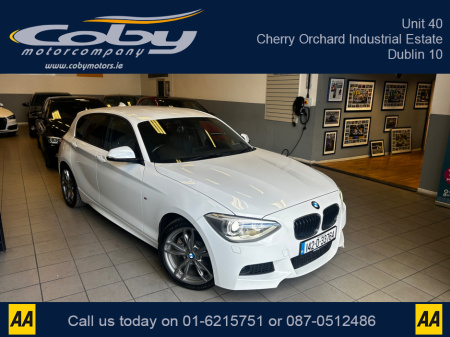 2014 BMW 1 Series 116i M Sport 5DR AUTO. Sat Nav, Pristine Car with only 97km, 2 Keys, New NCT done before collection. Alloy Wheels, Irish Radio, Dual Climate Control, Heated Seats, Reverse Camera, Bluetooth, MFSW.