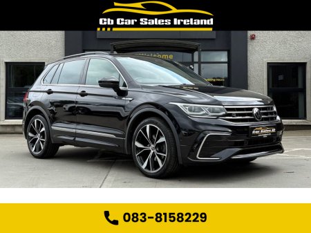 2021 Volkswagen Tiguan 2.0 TDI R-Line SUV 5dr Diesel DSG 1 OWNER, VIRTUAL COCKPIT, HALF LEATHER, APPLE CARPLAY