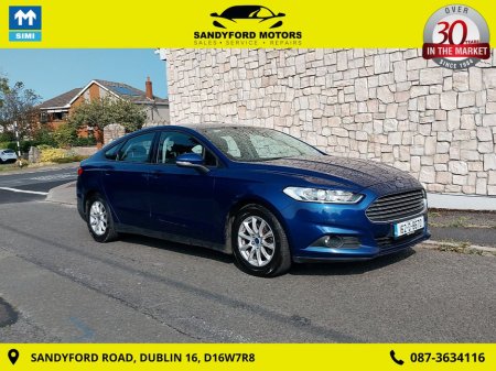 2016 Ford Mondeo Zetec 2.0 TD 150 M6 FWD 4DR