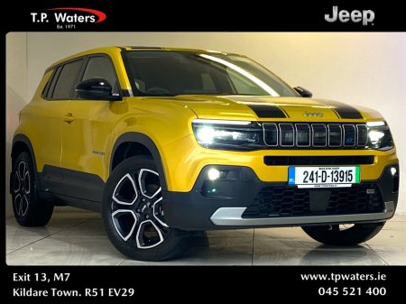 2024 Jeep Avenger ALTITUDE - FULL ELECTRIC - LAUNCH EDITION €28,895
