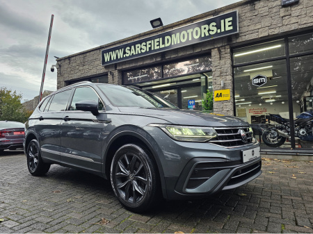 2022 Volkswagen Tiguan Allspace 2.0 TDI 150 LIFE DSG AUTO ALLSPACE. FSH. FINANCE ARRANGED. SIMI . AA APPROVED. €34,999