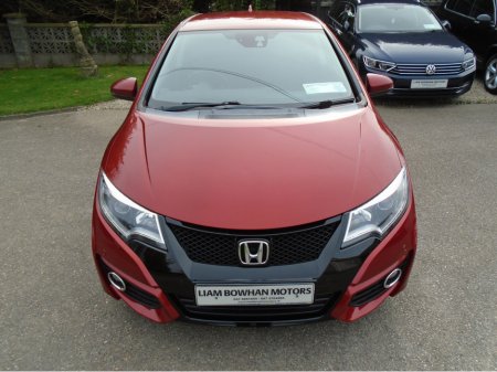 2015 Honda Civic 151/DIESEL 1.6 I-DTEC SPORT/CAMERA/FOGS/PARKING SENSORS/CRUISE/BLUETOOTH/AUTO LIGHTS AND WIPERS/FINANCE/CARD PAYMENTS & WARRANTY AVAILABLE/LOW-TAX€180 €10,750