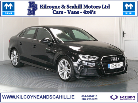 2016 Audi A3 SAL 1.6 TDI 110 S LINE 4DR