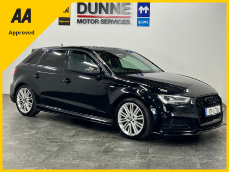 2017 Audi A3 S Line ST SPORTBACK 1.6tdi 110*GREAT SPEC*MAXTON KIT*TWO KEYS*NCT*12 MONTH WARRANTY*FINANCE AVAILABLE €16,949