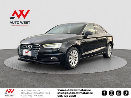 2015 Audi A3 2015 Audi A3 Saloon 1.4 TFSI Automatic €15,750