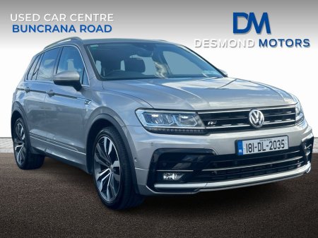 2018 Volkswagen Tiguan HIGHLINE 2.0 TDI 150HP M MANUAL 6SPEED FWD 5DR €22,998