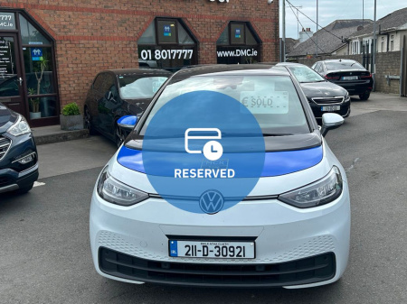 2021 Volkswagen ID.3 PRO 150 KW LIFE 58KWH 5DR AUTO *IRISH CAR* €16,450
