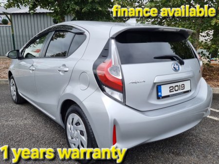 2019 Toyota Aqua 2019 TOYOTA AQUA HYBRID AUTO 1 YR WARRANTY €13,555