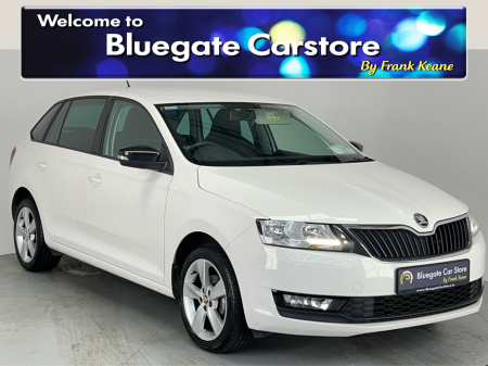 2018 Skoda Rapid SPORTBACK AMBITION 1.0 TSI 95BHP**SEMI DIGITAL DASH**MULTIFUNCTIONAL STEERING WHEEL**TOUCH SCREEN MEDIA DISPLAY**BLACK CLOTH INTERIOR**AIR CONDITIONING**PARKING SENSORS**FINANCE AVAILABLE**