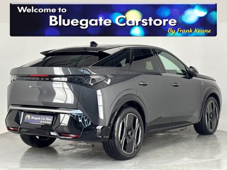 2025 Peugeot 3008 EV**MULTIFUNCTIONALGT  STEERING WHEEL**DIGITAL DASH**TOUCHSCREEN CLIMATE CONTROL**APPLE CARPLAY**CRUISE CONTROL**KEYLESS START**DRIVE MODES**20 INCH ALLOYS**ELECTRIC TAILGATE**FINANCE AVAILABLE** €36,995