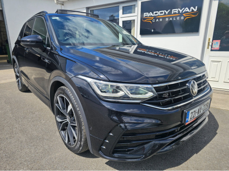 2022 Volkswagen Tiguan R-LINE BLACK EDITION 2.0 TDI MANUAL 150HP 5DR €37,950