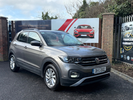2021 Volkswagen T-Cross Life 1.0 TSI 95HP €18,995