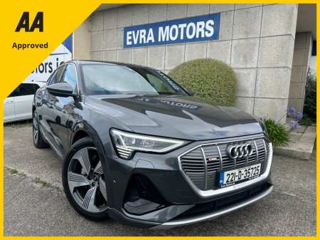 2022 Audi e-tron 55 LONG RANGE S-LINE QUATTRO 408BHP 5DR