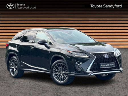 2017 Lexus RX 450 h 450H 3.5 F-SPORT 4X4 HYBRID // PAN ROOF // LEATHER HEATED ELECTRIC SEATS // REAR CAMERA & PARK ASSIST // F-SPORT ALLOYS // FULL WARRANTY