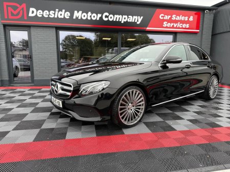2018 Mercedes-Benz E Class 220 D AVANTGARDE 4DR AUTO, LEATHER HEATED SEATS , VIRTUAL DASH & LARGE MEDIA SCREEN , SAT-NAV , REVERSE CAMERA , PARKING SENSORS , NEW  UPGRADE 20
