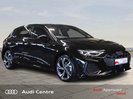 2025 Audi A3 SB 30 TFSI 115HP S-LINE Price new was € 45,394