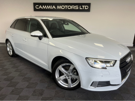2019 Audi A3 Sportback *AUDI A3* *PEARL WHITE* *DIGITAL DASH* *BLIND SPOT* *REVERSE CAMERA* *HEATED SEATS* *AUTOMATIC* *TRADE INS WELCOME* *FINANCE AVAILABLE*