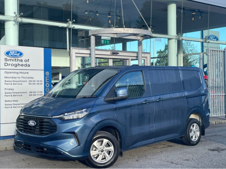 2025 Ford Transit Custom LIMITED SWB 2.0 136PS €34,450