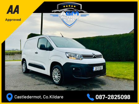 2020 Citroen Berlingo ENT 1.5 BLUE HDI 75 650 650KG M 3DR €12,950
