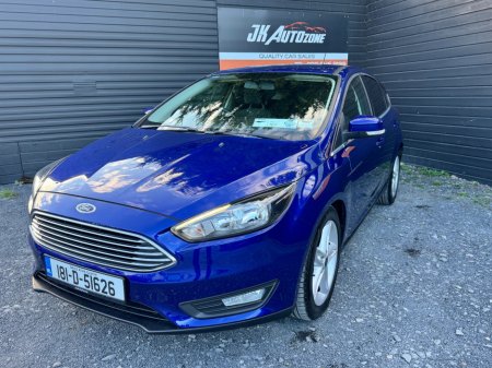 2018 Ford Focus 1.0 ZETEC EDITION 125PS 5DR T €13,995