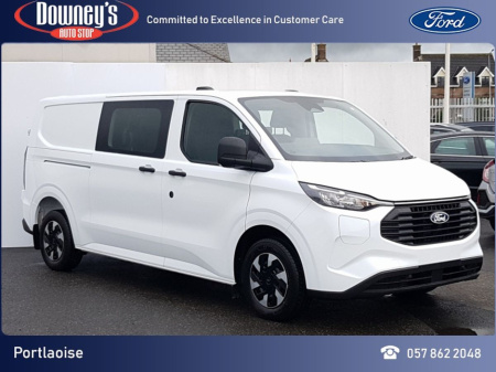 2025 Ford Transit Custom TREND 2.5 PETROL HYBRID 6-SEATER CREW CAB. €46,400