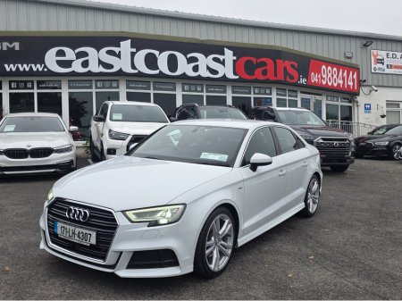 2017 Audi A3 SALOON 1.4 S LINE EDITION  VIRTUAL COCKPIT - SMARTPHONE INTERFACE- SATNAV - VIRTUAL COCKPIT - NAVIGATION REVERSING CAMERA -BLIND SPOT - PARKING SENSORS- LEATHER