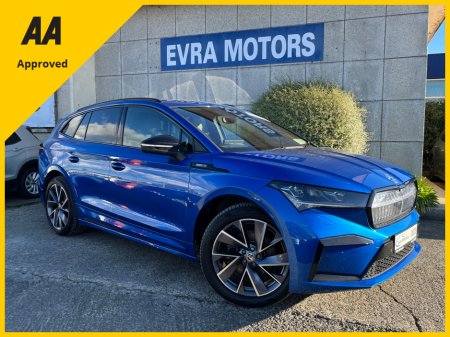 2023 Skoda Enyaq IV 80 SPORTLINE //MASSIVE SPEC//360 PARKING CAMERAS//ELECTRIC MEMORY SEATS//KEYLESS ENTRY//HEATED STEERING WHEEL//