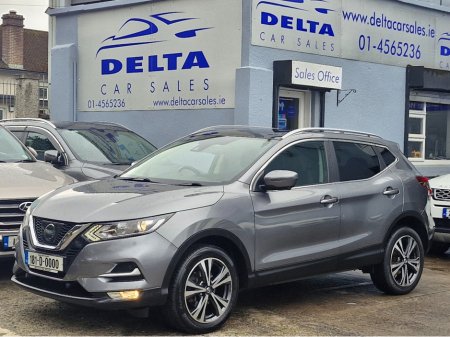 2018 Nissan Qashqai N-CONNECTA 1.5 DCI 110BHP MANUAL NCT 09/27 FINANCE AVAILABLE @ €63 PER WEEK 2 KEYS/ FULL SERVICE HISTORY/ PAN ROOF/ TOUCH SCREEN MEDIA/ REVERSE CAMERA/ SAT NAV/ BLUETOOTH/ HISTORY CHECKED