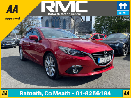 2017 Mazda Mazda3 1.5 D 105PS PLATINUM €13,950