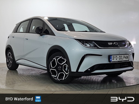 2025 BYD Dolphin *EX DEMO* Comfort - 60KWh 204HP, up to 427km Range -360 Degree Surround Camera - Adaptive Cruise Control - Climate Control - Heated Seats, Sat Nav, Keyless Start €30,995