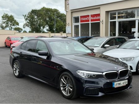 2019 BMW 5 Series 520D G30 M SPORT  AUTOMATIC * MAIN DEALER SERVICE HISTORY, SATELLITE NAVIGATION, VIRTUAL COCKPIT, CRUISE CONTROL, 3 STAGE HEATED SEATS, PARKING SENSORS FRONT & REAR, LEATHER UPHOLSTERY* €30,950