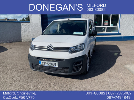 2022 Citroen Berlingo LX BLUEHDI 100 MWB 65 650KG EUR6.