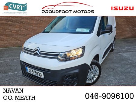 2021 Citroen Berlingo LX 1.5 BLUEHDI 75 650KG Price Plus Vat
