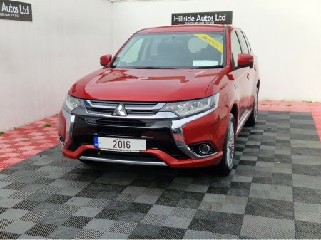 2016 Mitsubishi Outlander PHEV 2.0 PETROL PLUG IN HYBRID 4WD €16,950